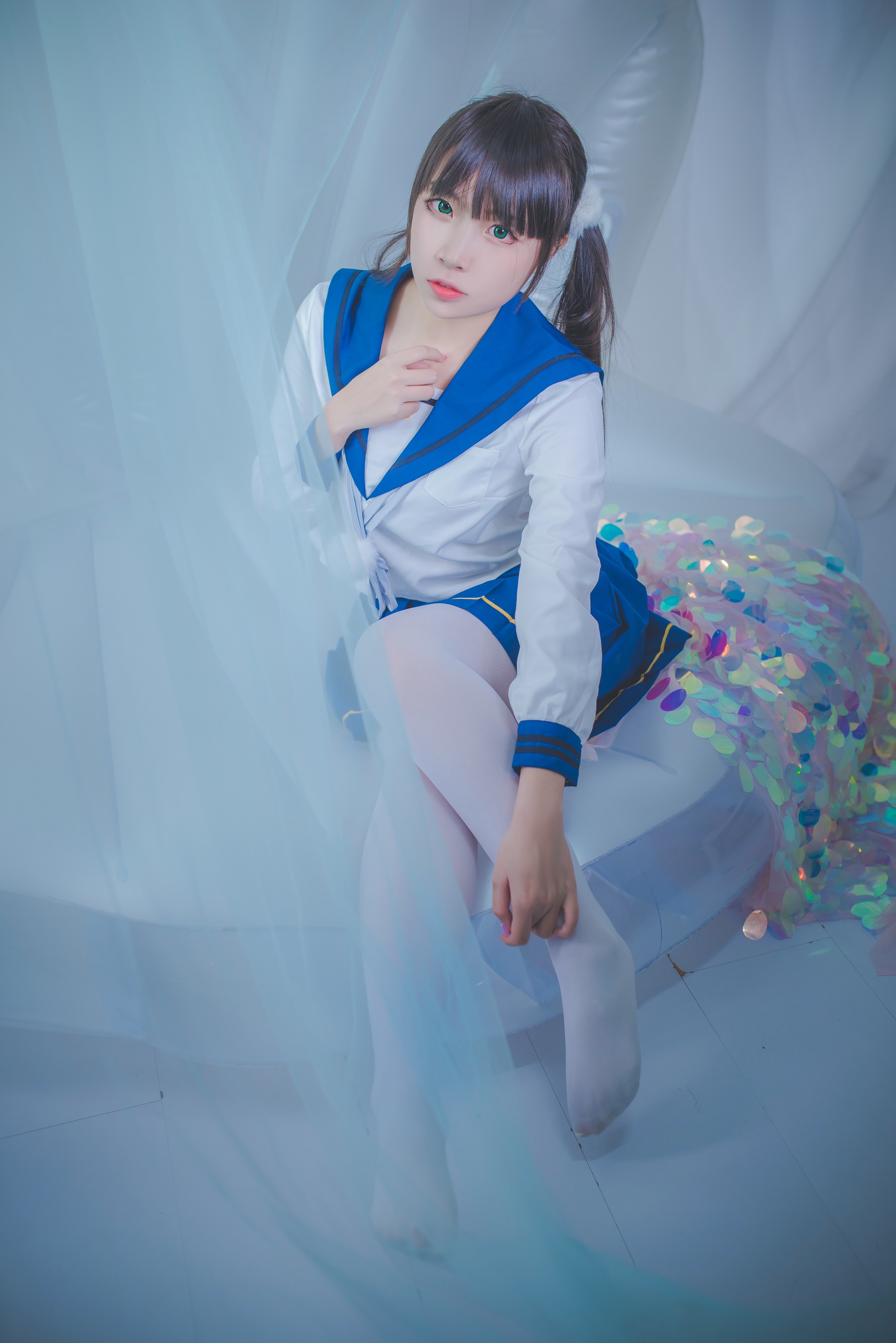 二佐Nisa - NO.054 二佐 水手服 [17P]-XikXak